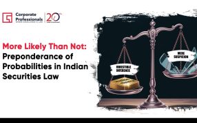 More Likely Than Not: Preponderance Of Probabilities In Indian Securities Law