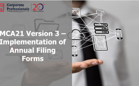 MCA21 Version 3 – Implementation of  Annual Filing Forms
