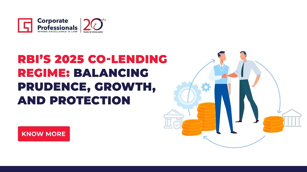 RBI’s 2025 Co-Lending Regime: Balancing Prudence, Growth, and Protection