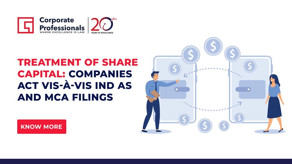 Treatment of Share Capital: Companies Act vis-à-vis Ind AS and MCA filings