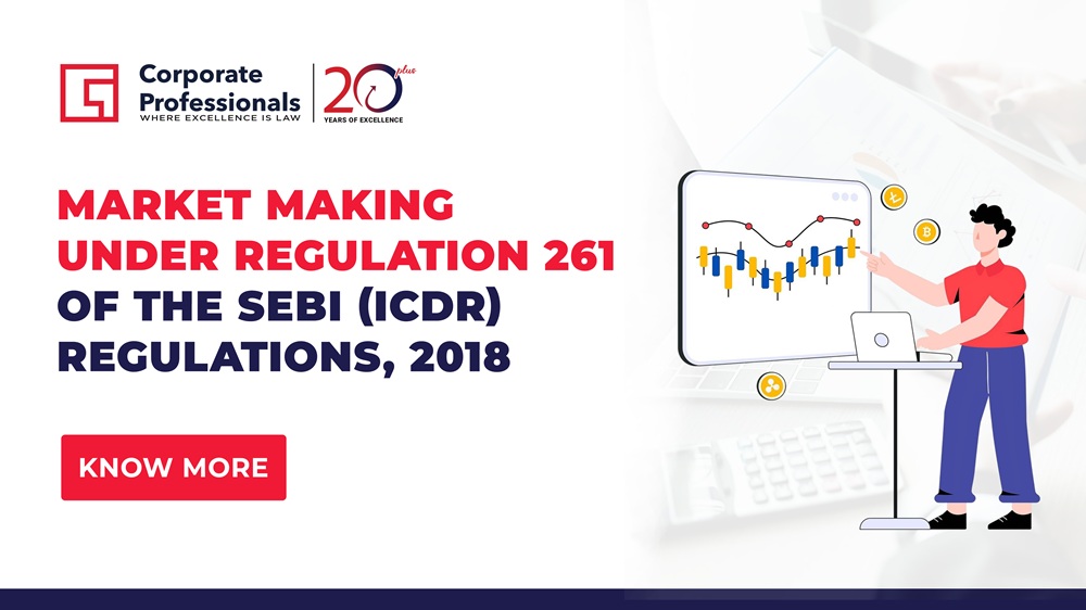 Market Making under Regulation 261 of the SEBI (ICDR) Regulations, 2018