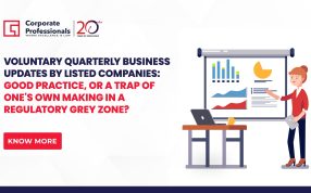 Voluntary Quarterly Business Updates by Listed Companies: Good Practice, or a Trap of One’s Own Making in a Regulatory Grey Zone?