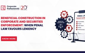 Beneficial Construction in Corporate and Securities Enforcement: When Penal Law Favours Leniency